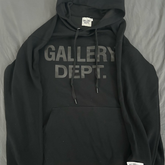 Gallery Dept Black Art On Display Hoodie - Picture 1 of 5